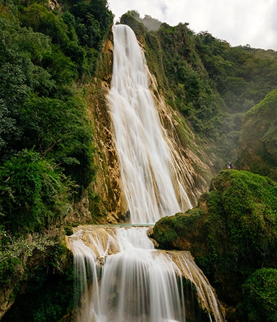 Cascada el Chiflón Velo de Novia